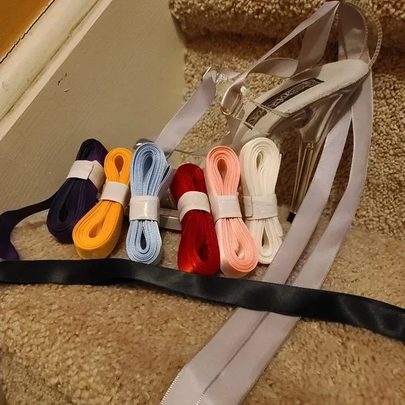 Funtasma Clear Stiletto Heals NIB - Picture 15 of 16